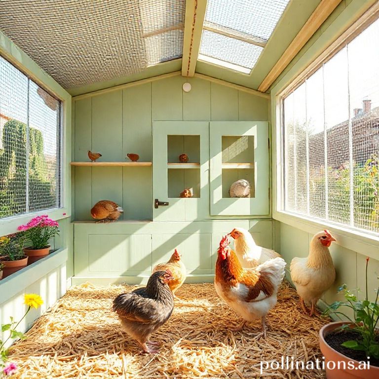 how much space do bantam chickens need